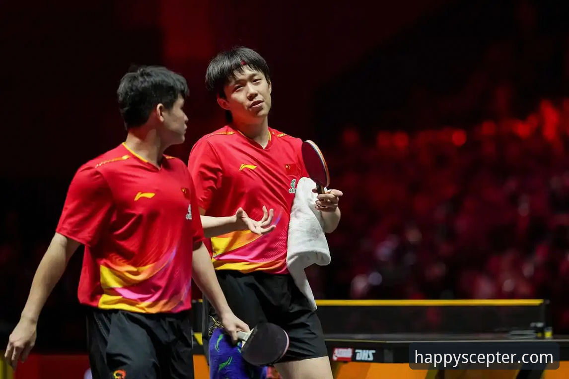 林诗栋横扫vs梁靖崑险胜：中国男乒世锦赛小组赛表现全面对比